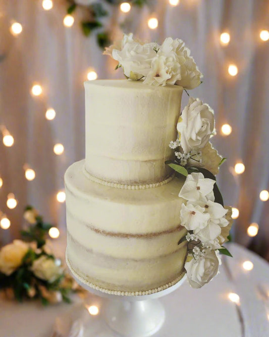 Naked Wedding Cake