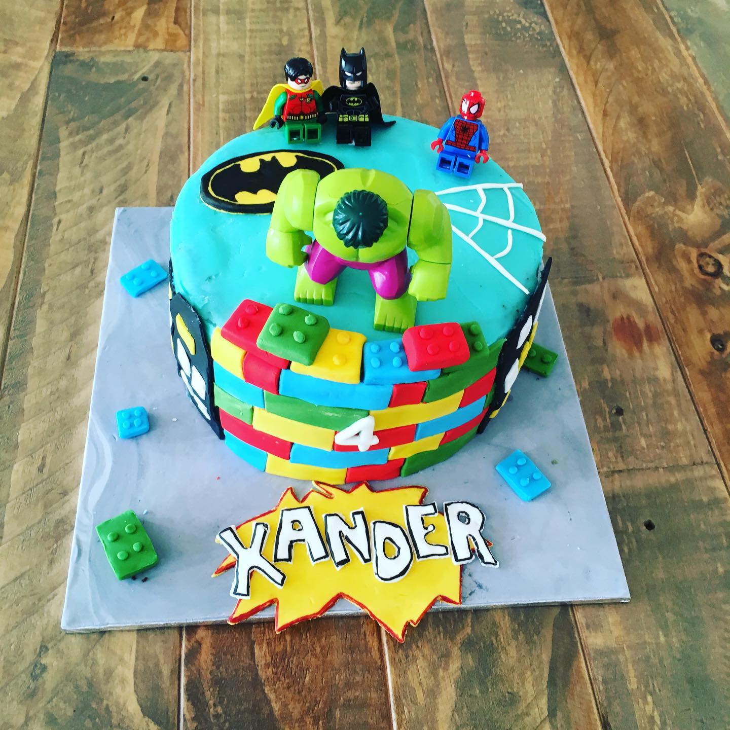 Super Hero Cake
