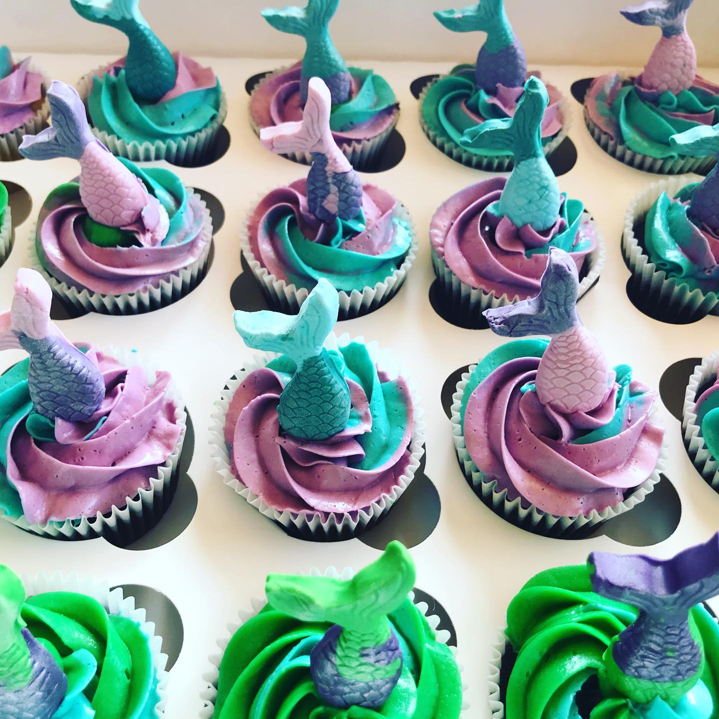 Mermaid cupcakes