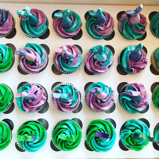 Mermaid cupcakes
