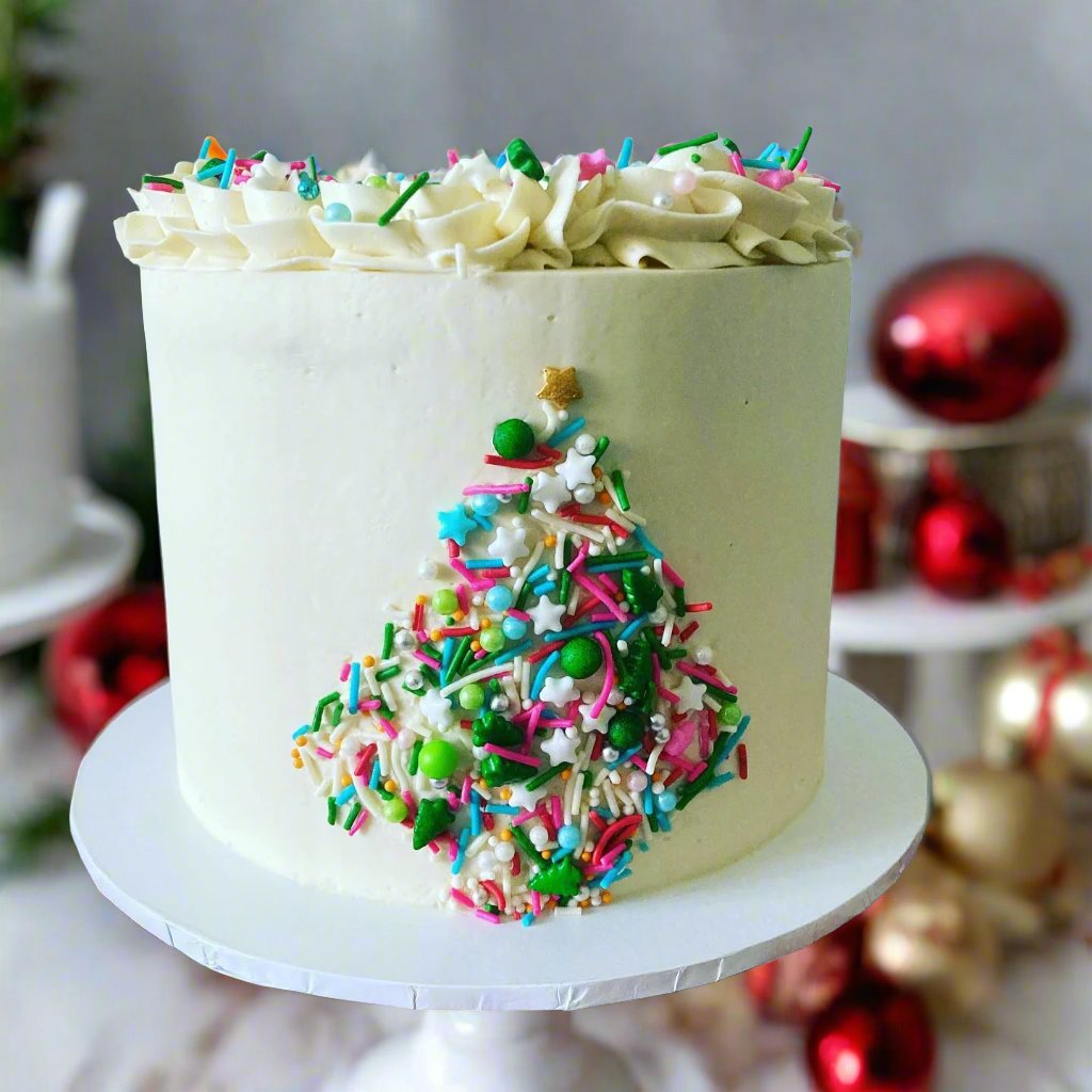 Christmas Tree Cake