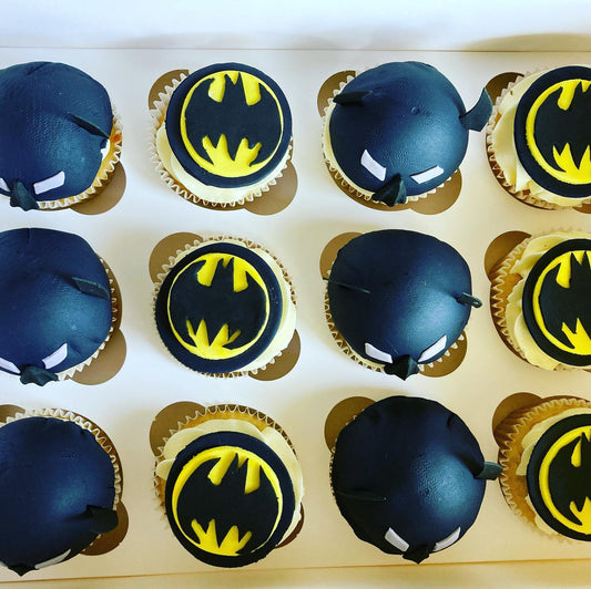 Batman Cupcakes