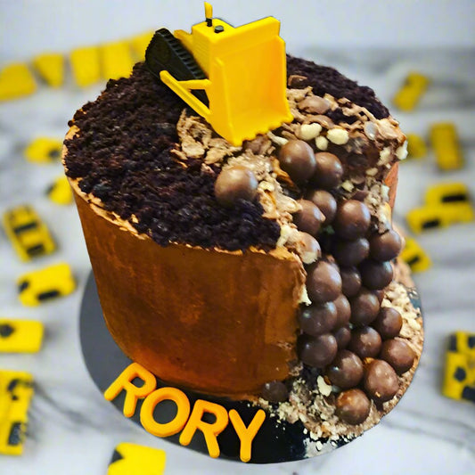 Construction Site Cake