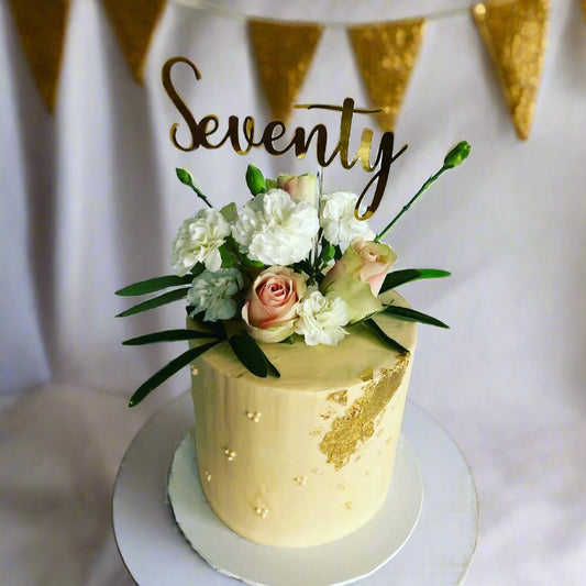 70th Birthday Cake