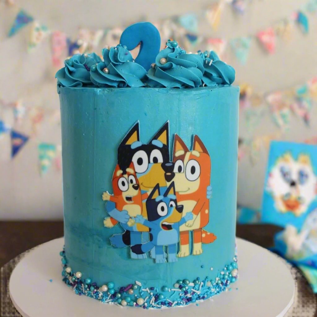 Bluey Cake