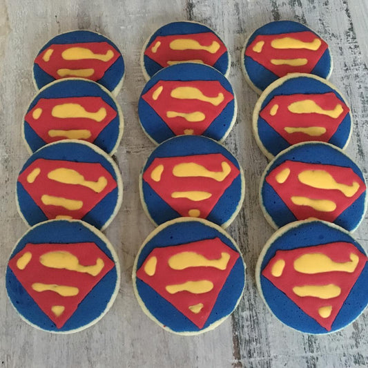 Superman Cookies
