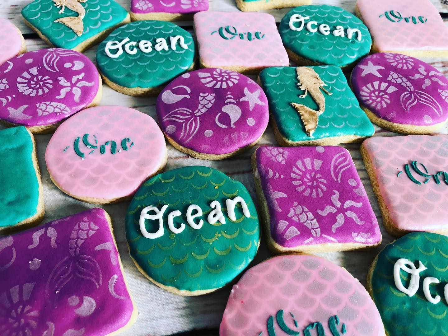 Mermaid Cookies