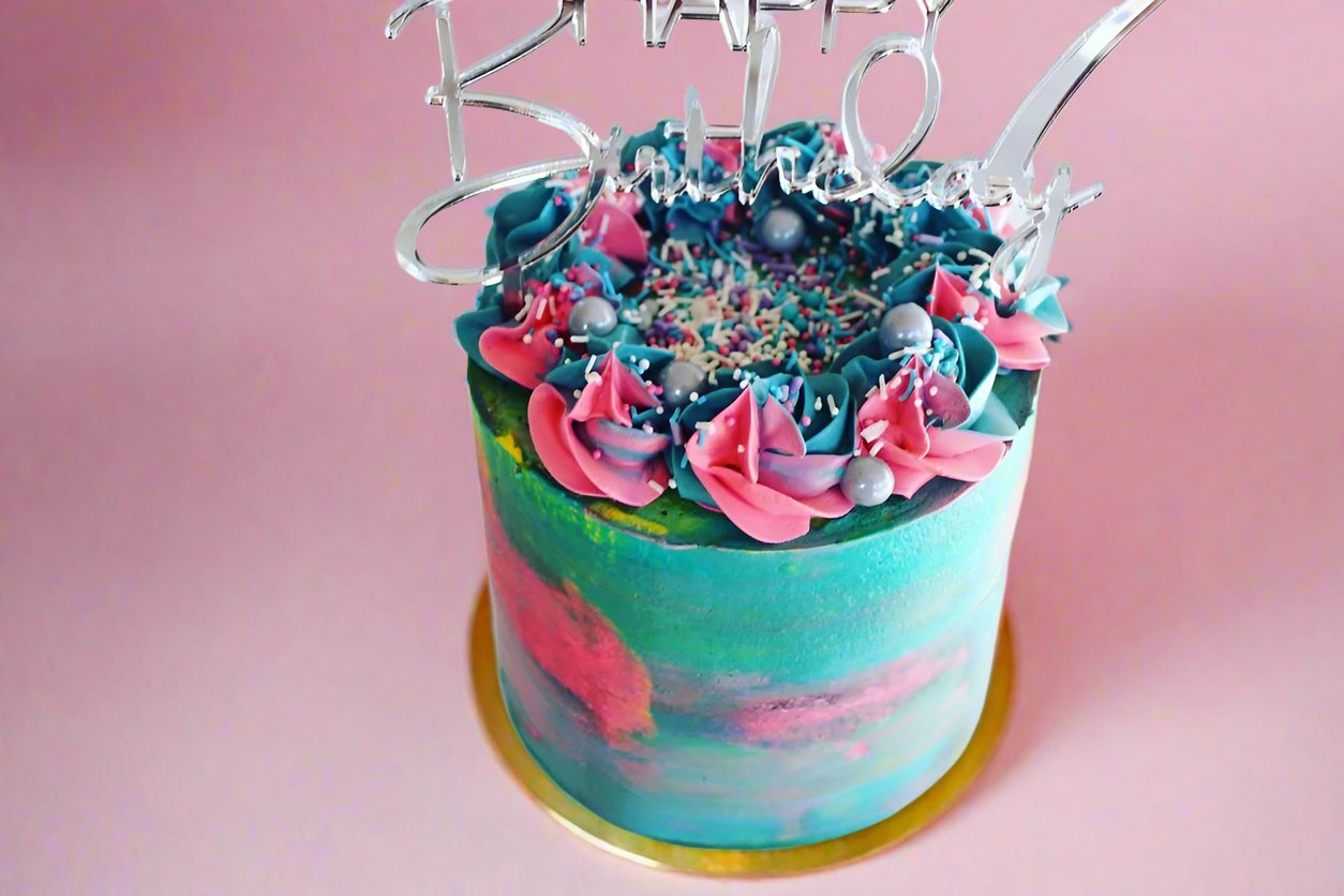 Tie Dye Cake