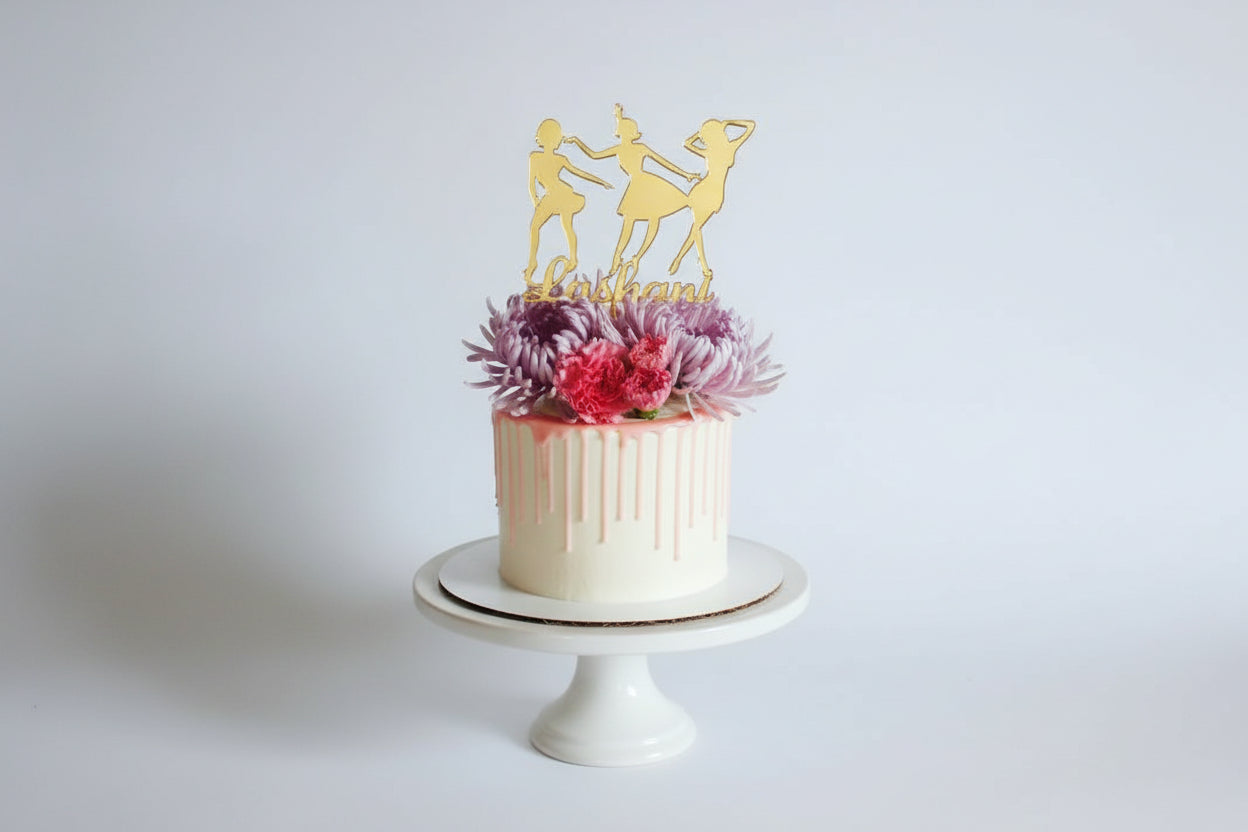 Flower Drip Cake