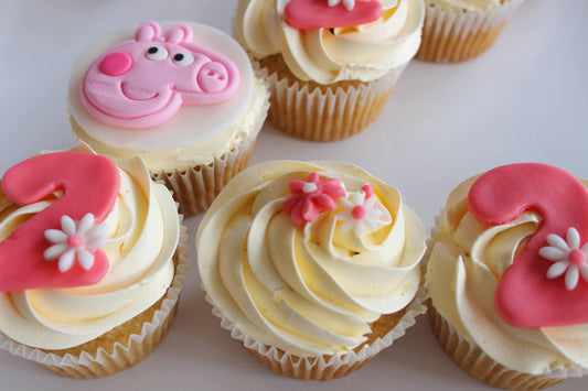 Peppa Cupcakes