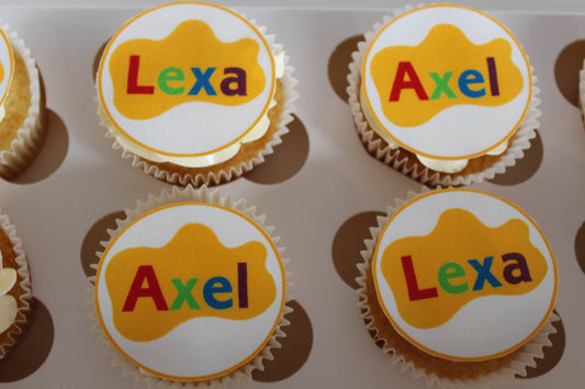 Personalised Wiggles Cucpakes
