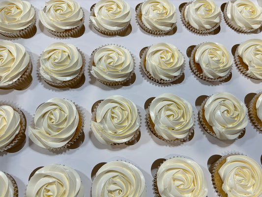 Rose cupcakes