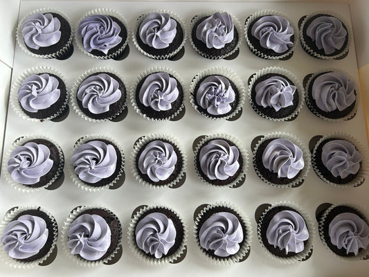 Mini Swirl cupcakes