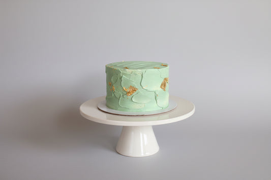 Gold Accent cake