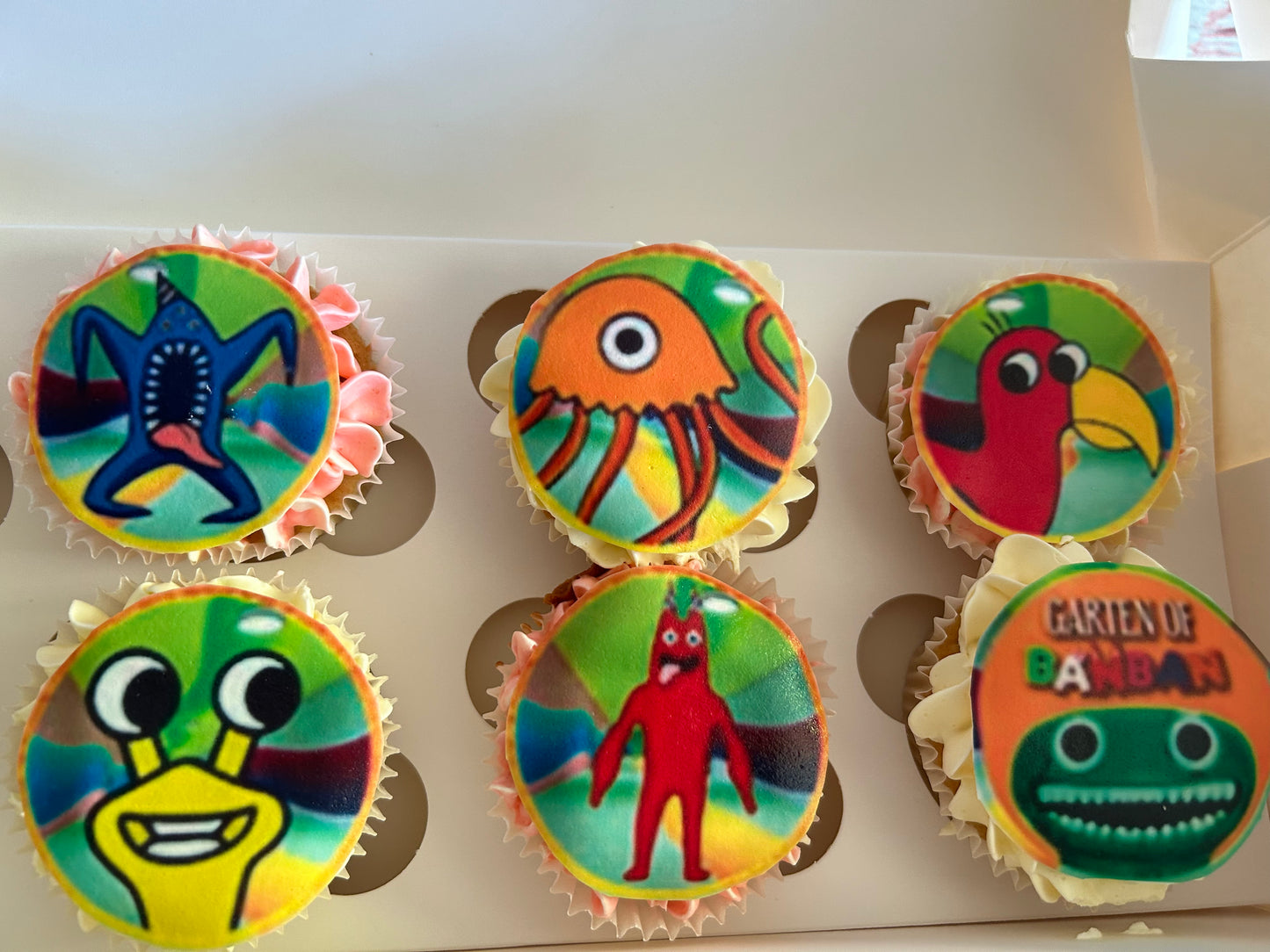 Character Cupcakes