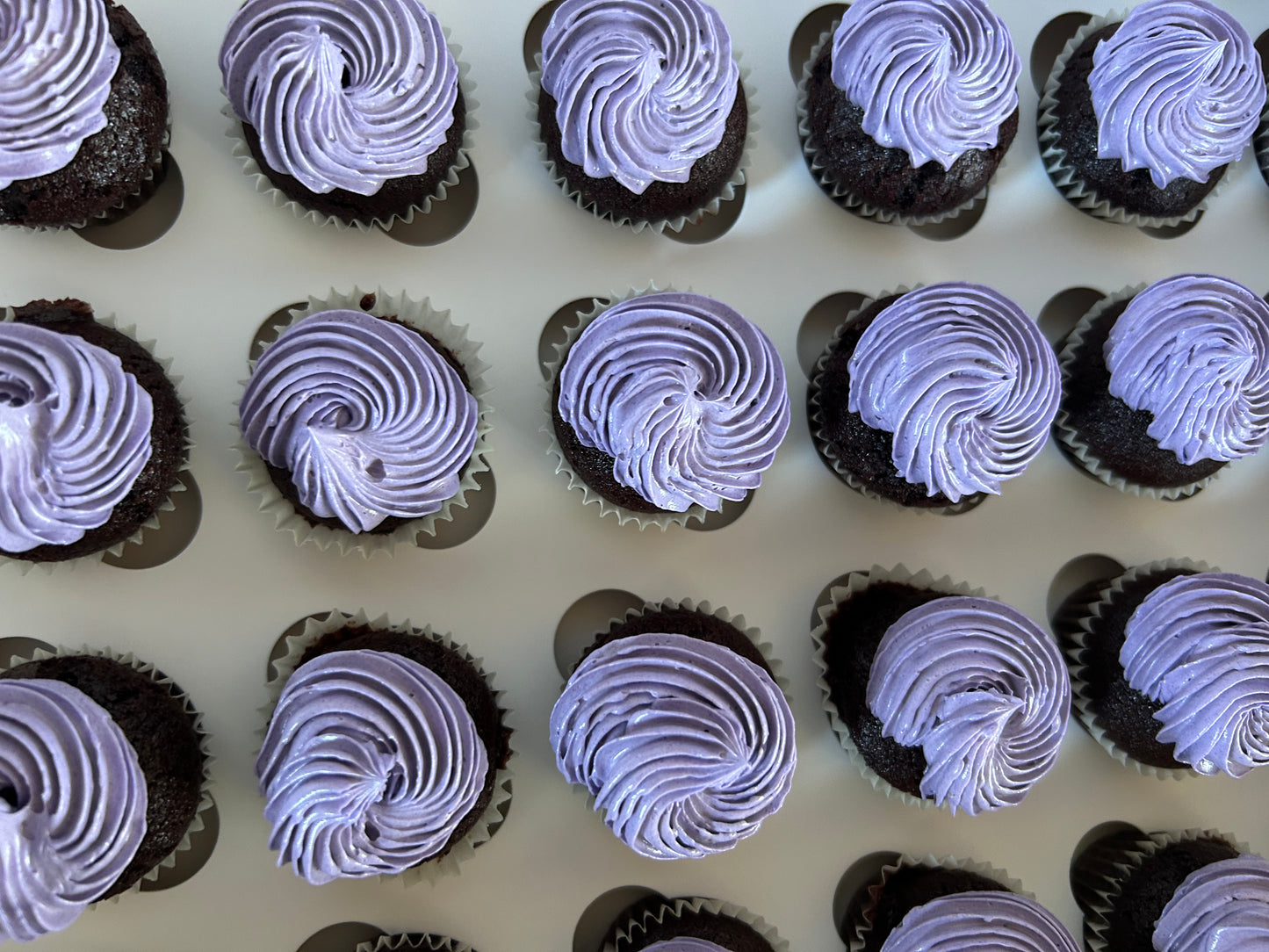 French Swirl Cupcakes