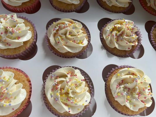 Sprinkle Cupcakes