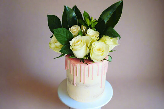 Naked Drip Cake