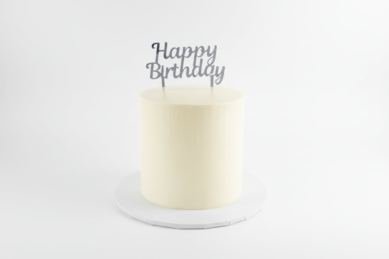 Simple Birthday Cake