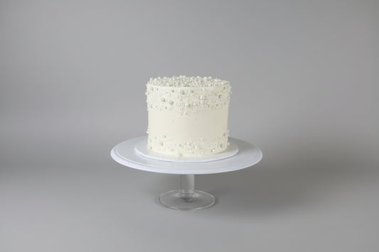 White Sprinkle Cake