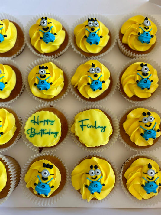 Minion Cupcakes