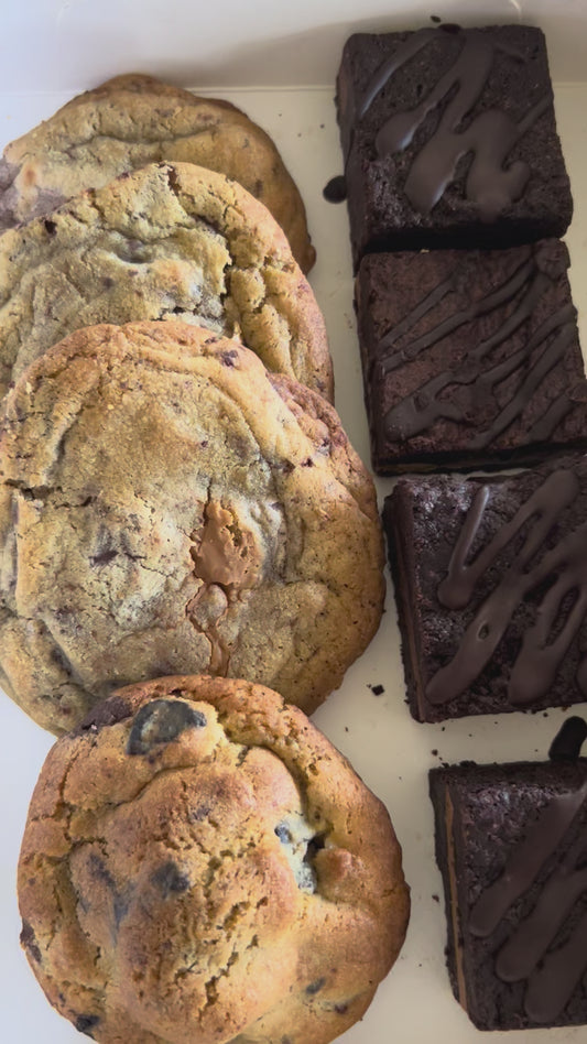 Choc Chunk Cookies & Brownies